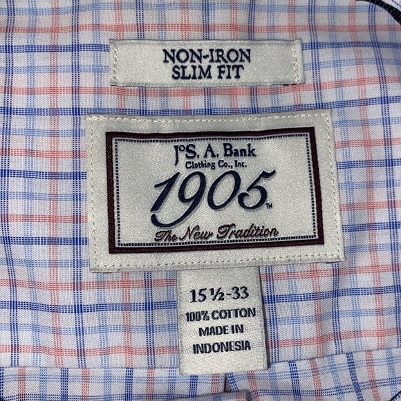 Jos A Banks Men’s Button Down Dress Shirt 5 for $20 - Picture 2 of 6